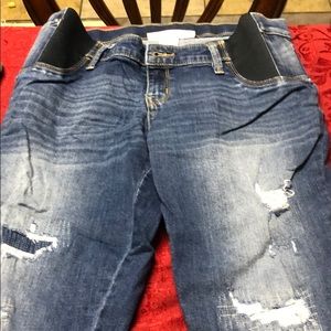 Liz Lange maternity skinny jeans
